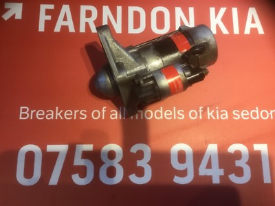 Kia Sedona 2006 - 2010 - 2.9 diesel. Genuine Kia DENSO Starter Motor
