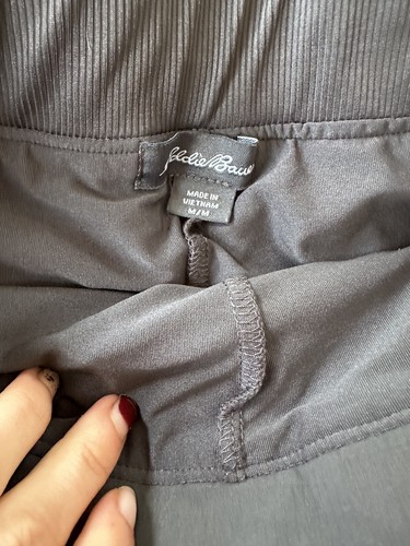 Eddie Bauer Womens Hiking Skort Size Small Grey Stretch Cargo Pull On M - Picture 5 of 8