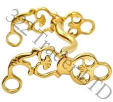 BAROQUE ORNATE FLOREL CURB FANCY DECORATIVE HORSE MOUTH BIT