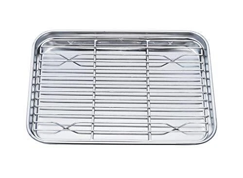 Toaster oven pan with rack new arrivals
