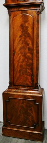 Antique English J. Moore of London 8 Day Mahogany Grandfather Longcase Clock - Imagen 6 de 22