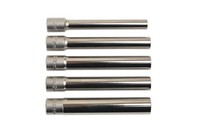 Laser ZubehöR Extra Tief Metrische Sockel Set 1Cmd 5Pc LäNge 120Mm Einzel Hex