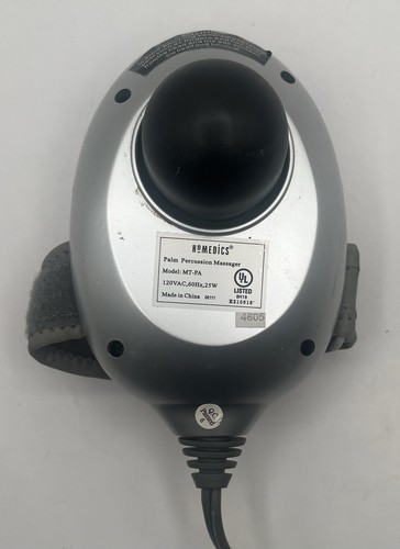 Homedics Palm Percussion Body Massager (Model #MT-PA) Tested Works Excellent - 第 1/2 張圖片