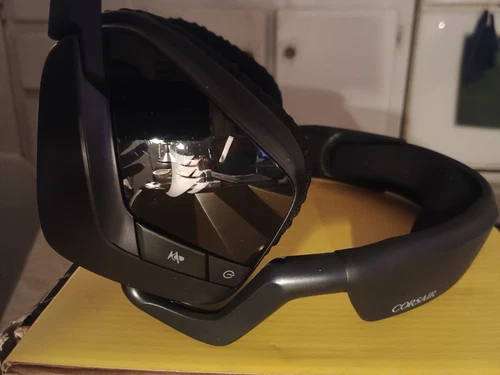 Corsair Void Pro Wireless White Headband Headsets for PC - Picture 2 of 7