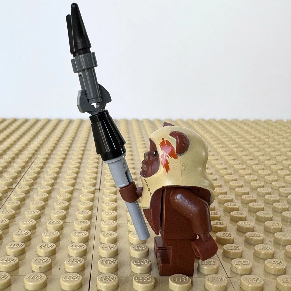 LEGO Star Wars Episodio 4/5/6: Ewok Paploo, STAFF, sw0238, 8038, ENDOR, 2009 Foto 4 de 4