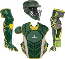 All Star MVP-Pro NOCSAE Certified Adult Baseball Catcher's Set, New