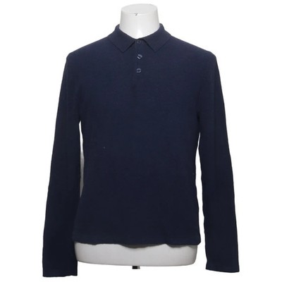 East West, Poloshirt, Größe: M, Blau, Baumwolle/Polyamid, Einfarbig, Herren #rrg