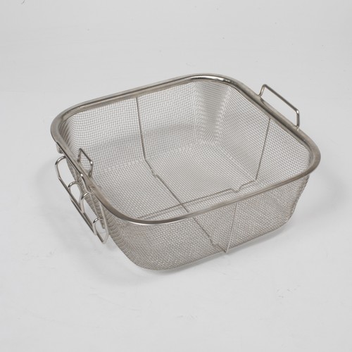 Deep Fry Basket Square Stainless Steel Mesh Removable Handle 10x10 Kitchen Tool - Picture 2 of 8