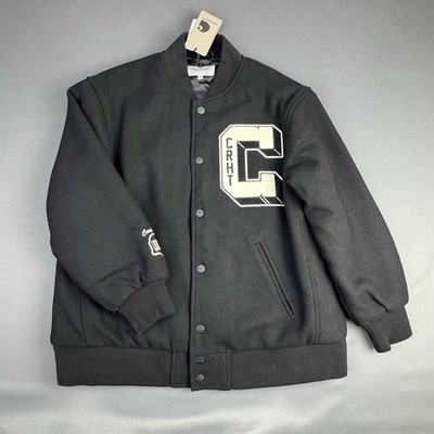 Carhartt WIP Ducks Jacket - Varsity / Bomberjacke - Schwarz - Gr. S (WIE  NEU)