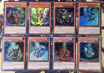 Yugioh: The Dragon Rulers 1st & 2nd Gen 8 Card Set Ultra / Secret Rare NM |  eBay