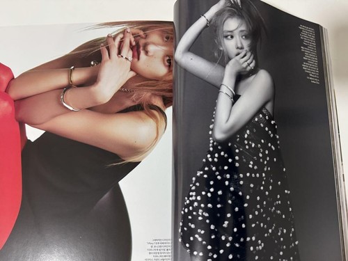 BLACKPINK Rosé Autographed ELLE Magazine - 第 8/8 張圖片