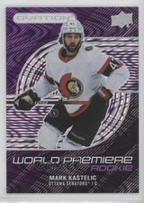 2022-23 Upper Deck Ovation World Premiere Purple 7/65 Mark Kastelic #WP-49 mq5