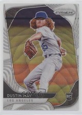 2020 Panini Prizm Tier II White Wave Prizm Dustin May #126 fr6