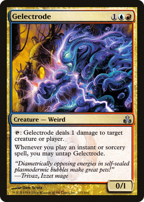 Gelectrode #113 (MP) Guildpact GPT Magic MTG