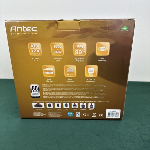 Antec EarthWatts EA-500D Green 500 W 80+ ATX12V v2.2 DT0907BRA0026157 - Photo 3/6