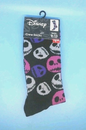 NWT! Disney 'Nightmare Before Christmas' Jack's Head Poses, 1 Pair Size 9/13 - Picture 2 of 3