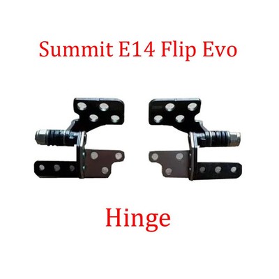 Black Laptop L&R Hinge For MSI Summit E14 Flip Evo A12M A12MT A13M A13MT MS-14F1