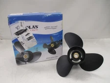 SOLAS AMITA 3 YAMAHA ALUMINUM PROPELLER 13.25" X 17" P RH BLACK 3411-133-17 BOAT