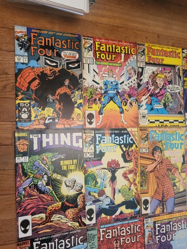 Lotto 20 Fantastici Quattro Fumetti Marvel Comics Alta Qualità Età del Rame - Foto 2 di 8