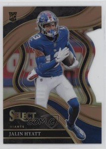 2023 Panini Select Club Level Copper Prizm Die-Cut /299 Jalin Hyatt Rookie RC
