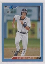 2020 Bowman Heritage Chrome Prospects Blue Refractor 70/99 Ulrich Bojarski 00dv
