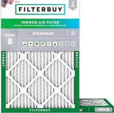 Filterbuy 18x21x1 MERV 8 Air Filter Replacement HVAC Furnace