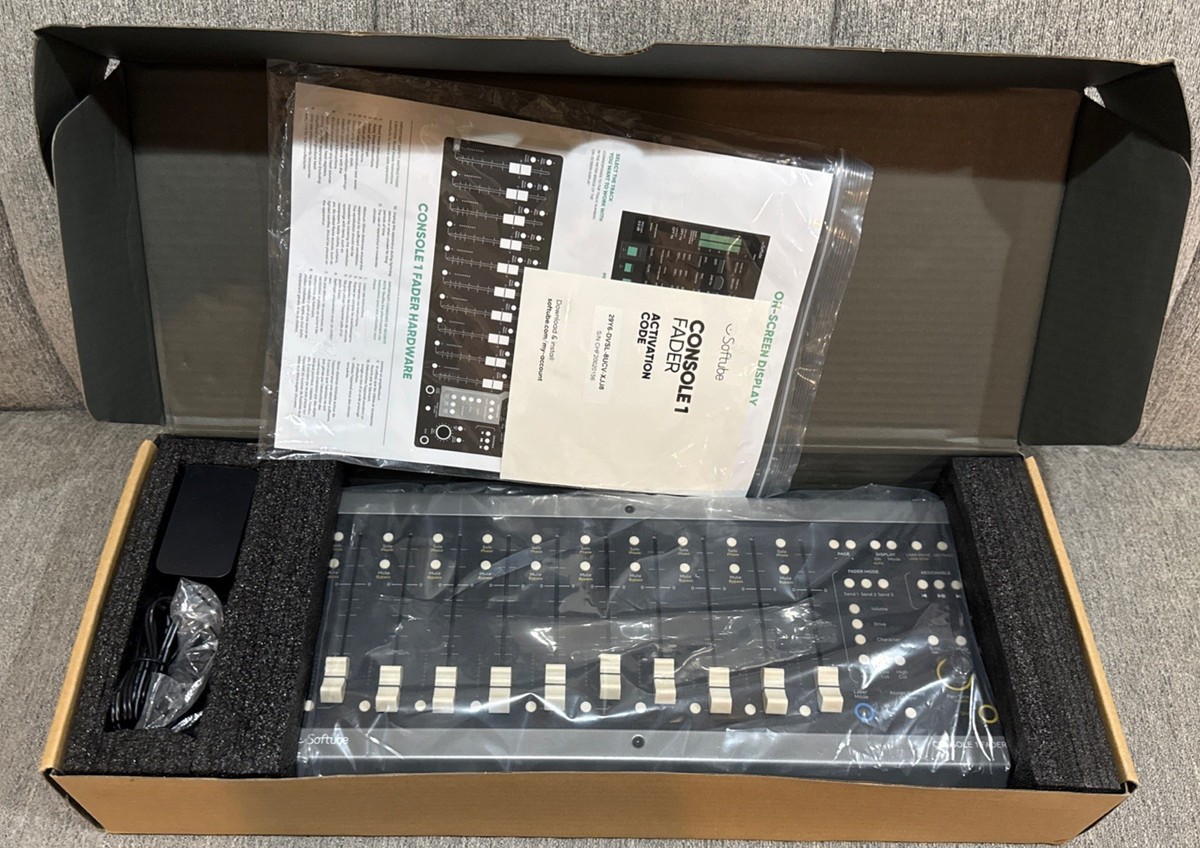 D*N様 【Softube】Console 1 Fader console_1_fader_w_software_120