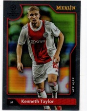 2021-22 Merlin Chrome UEFA Champions League #47 Kenneth Taylor Ajax