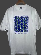 VTG 1993 Swim Fish Graphic T-shirt Size XXLarge Screen Stars Best Single Stitch