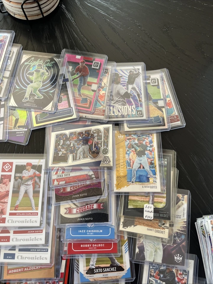 Panini Baseball Card Lot Multi Years (Prizm/Donruss/Optic/Ect) Stars/Prizms/#’d - Image 4 of 4