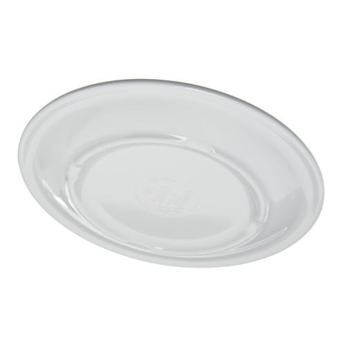 Carlisle KL20402 Kingline 6.44 White Melamine Pie Plate - Dozen" - Bild 4 von 5