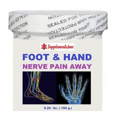 AYUDA NATURAL PARA DOLOR EN LOS NERVIOS DE PIES Y LAS MANOS EN CREMA - HECHO USA