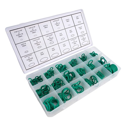 270 PCS O Rings for Car AC System Assortment Set Green Color HNBR Material - Picture 13 of 15