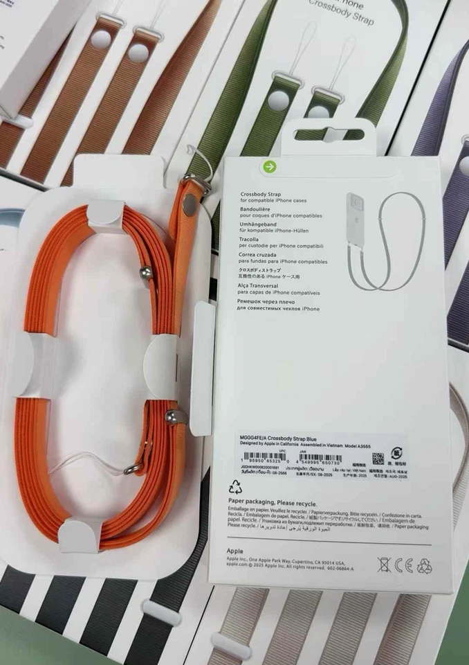 Correa bandolera con correa de suspensión magnética para iPhone 17/17 Pro Max/17 Air Foto 4 de 4