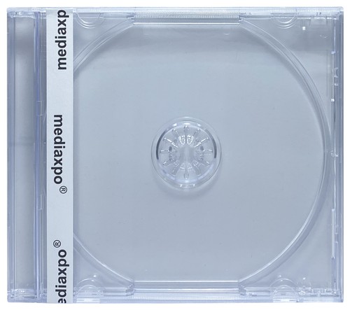 Lot de étuis à bijoux CD transparents STANDARD - Photo 2/4