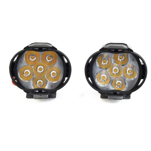 ATV Work light Headlight Spot Fog Lights Waterproof Work 6000K 63*52mm - Picture 6 of 12