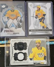 Nashville Predators NHL 3 Card Lot Full Description In The Description Below