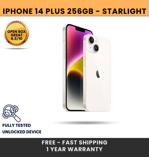 Apple iPhone 14 Plus 256GB Factory Unlocked 5G (GSM CDMA) - Afbeelding 7 van 15