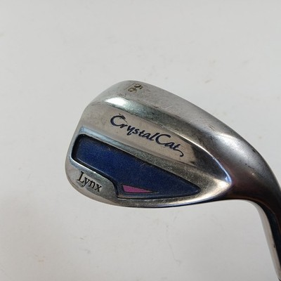 Lynx Crystal Cat 56 Deg SW Sand Wedge Iron Women s Ladies RH Graphite Shaft 35''
