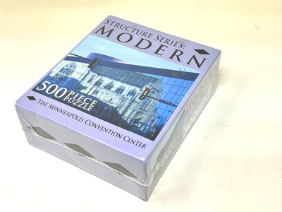 STRUCTURE SERIES Modern 500 Piece Puzzle Minneapolis Convention Center NEW