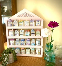 Lenox Spice Village RACK REPLICA Only Custom Design No Spice Village Jars PINK!