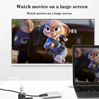3in1 Type-C USB 3.1 To HDTV HDMI USB 3.0 87W PD Charging Type C Female Converter - Image 1 of 4