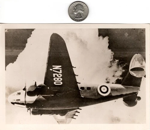 WW2 WWII RAF British Royal Air Force Military Press Photo Lockheed Hudson