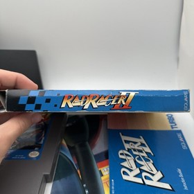 Rad Racer II 2 (Nintendo NES) Complete In Box CIB W/ Poster