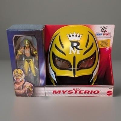 WWE Wrestling - REY MYSTERIO - Role Play Action Figure and Kid Mask - NEW SEALED