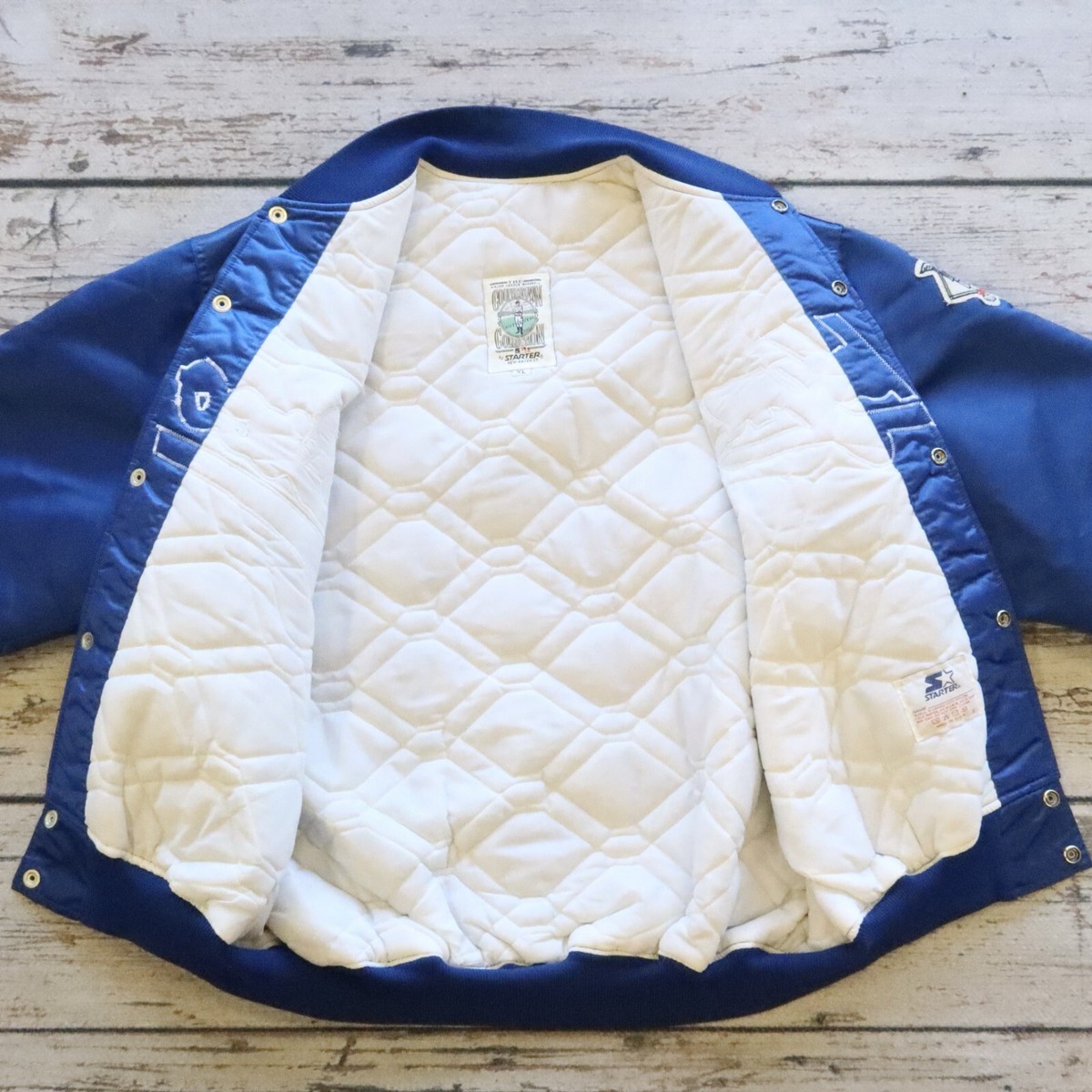 ☆【希少】COOPERSTOWN COLLECTIONS by STARTER☆ Vintage Brooklyn Dodgers Cooperstown Collection Satin