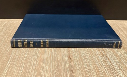 Prinzipien der mathematischen Logik von D. Hilbert und W. Ackermann 1950 HC / Vintage - Bild 2 von 10