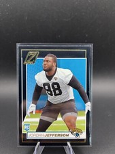 2024 Panini Zenith Football -  Jordan Jefferson Rookie
