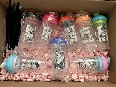 Eight Gamer Supps Waifu Cups