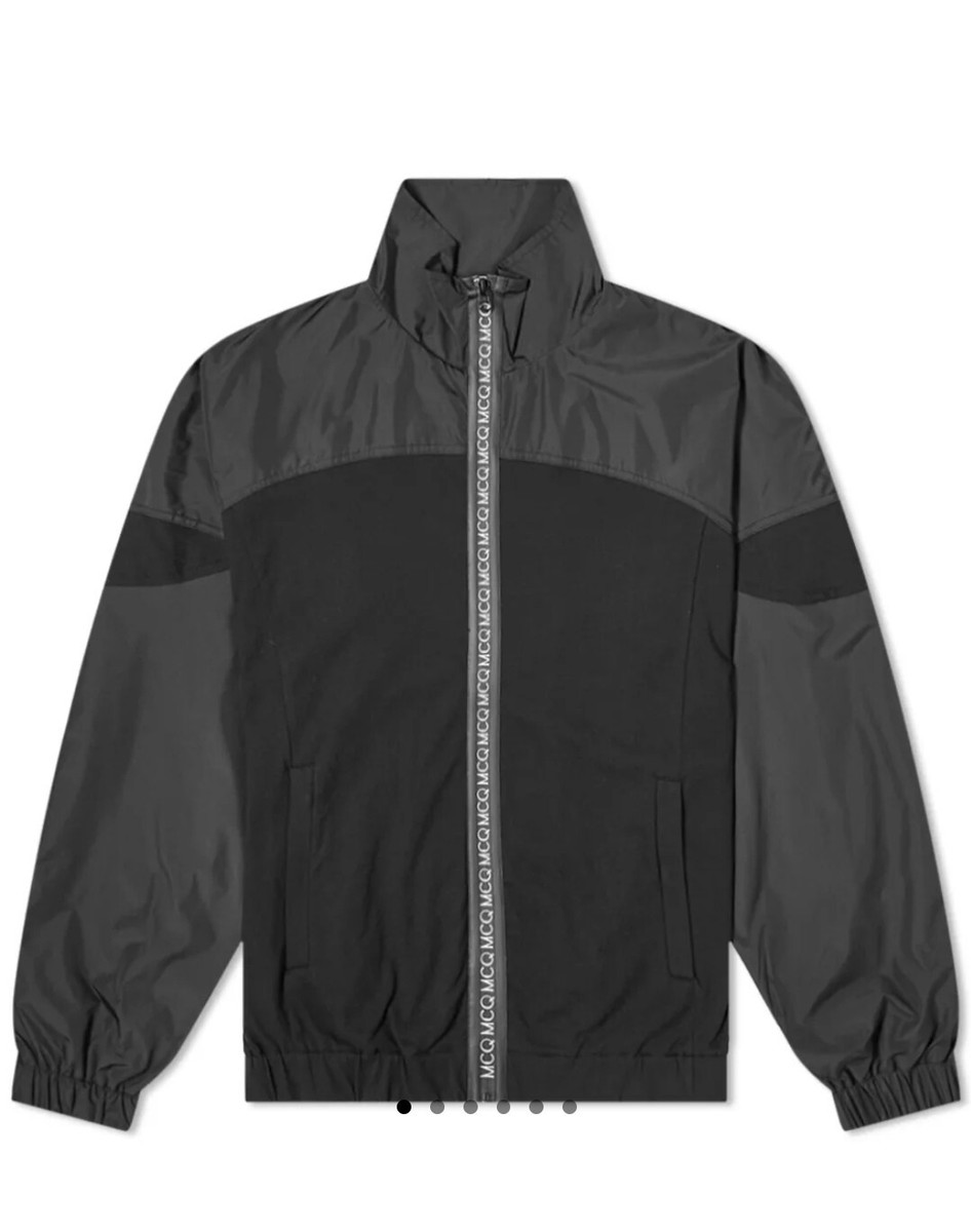 NEW McQ Alexander McQueen Black Logan Jacket Sz IT52 SOLDOUT